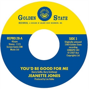 7-You'd Be Good For Me / Cut Loose by Jones, Jeanette