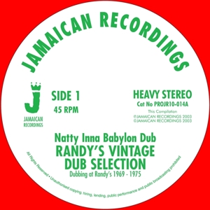 Randy's Vintage Dub Selection (10") by V/A