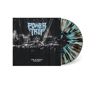 Live In Seattle 05.28.2018 (Blue/Black Splatter) by Power Trip