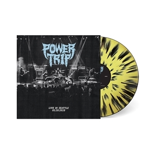 Live In Seattle 05.28.2018 (Blue/Black Splatter) by Power Trip