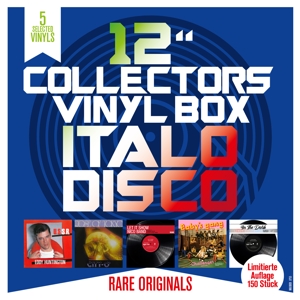 12" Collector's Vinyl Box: Italo Disco by V/A