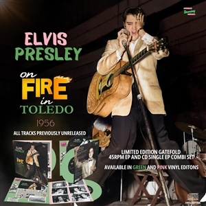 Elvis Presley On Fire In Toledo - 1956 by Presley, Elvis