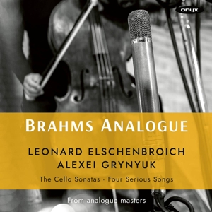 Brahms Analogue: Cello Sonatas Nos. 1 & 2 by Elschenbroich, Leonard