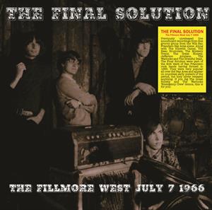 Fillmore West July 7 1966 by Final Solution