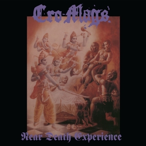 Near Death Experience (Clear/Black/Purple Splatter by Cro-Mags