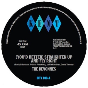 7-(You'd Better) Straighten Up and Fly Right / Doin' "the Gittin' Up" by Devonnes