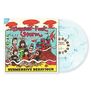 Submersive Behaviour (Aqua Blue Clear Swirl) by Tropical Fuck Storm