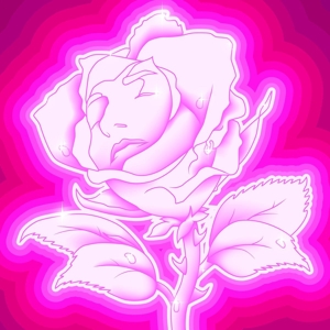 Rose Fluo by Drezel, Irene