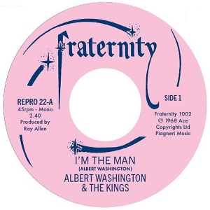 7-I'm the Man / Case of the Blues by Washington, Albert