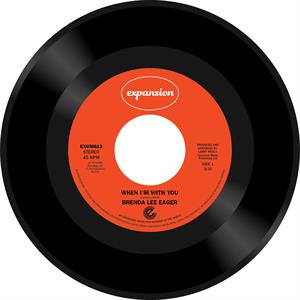 7-When I'm With You / Let Me Be by Lee Eager, Brenda