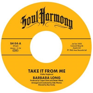 7-Take It From Me / Poor Loser by Long, Barbara & the Ca...