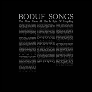 This Alone Above All Else In Spite of Everything by Boduf Songs