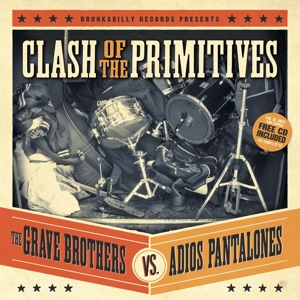 Clash of the Primitives Split by Grave Brothers