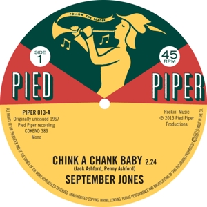 Chink a Chank Baby/That's What Love is by September Jones