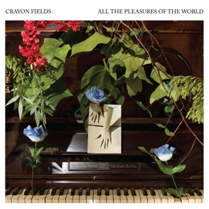 All the Pleasures of the World (Blue & Green Swirl by Crayon Fields
