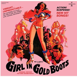 Girl In Gold Boots