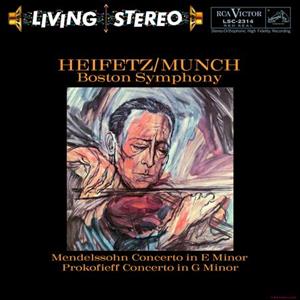 Mendelssohn: Concerto In E Minor / Prokofieff: Concerto In G Minor by Heifetz, Jascha & Char...