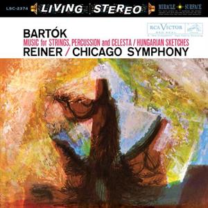 Bartok: Music For Strings, Percussion and Celesta / Hungarian Sketches by Reiner, Fritz & Chicag...