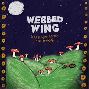 Bike Ride Across the Moon by Webbed Wing