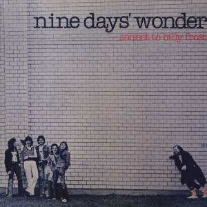 Sonnet To Billy Frost by Nine Days Wonder