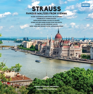 Strauss Famous Waltzes From Vienna by Vienna Volksoper Orche...