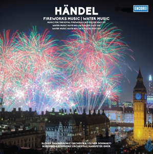 Handel Fireworks Music, Water Music by Slovak Philharmonic or...