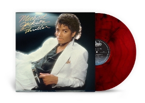 Thriller (Limited Edition Red & Black Marble Vinyl) by Jackson, Michael