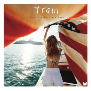 A Girl a Bottle a Boat by Train