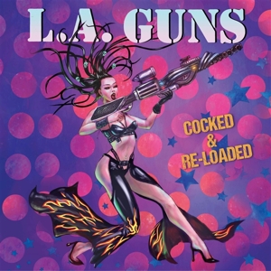 Cocked & Re-Loaded (Purple/Black/White Splatter)