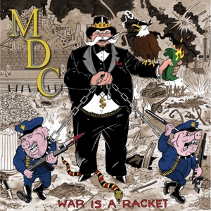 War is a Racket (Gold/Black Splatter)