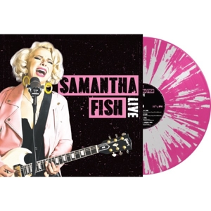 Live (Pink/White Splatter) by Fish, Samantha