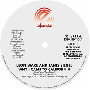 Why I Came To California / Can I Touch You There by Ware, Leon