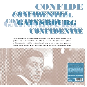 Confidentiel by Gainsbourg, Serge